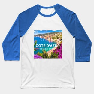 Cote D'Azur French riviera Baseball T-Shirt